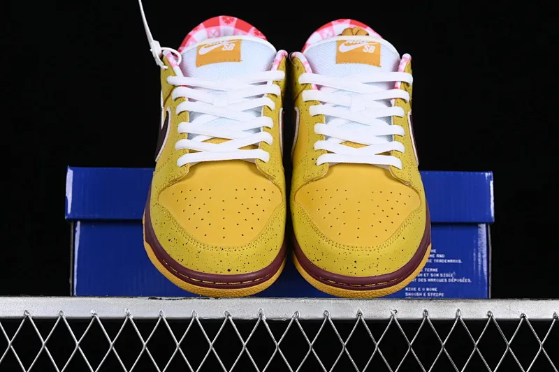 All Categories Nk SB Dunk Series Nk SB Dunk Low Low-top sneakers F version Concepts x SB Dunk Low "Yellow Lobster" Yellow Lobster SB low-top sports and leisure sneakers 313170-137566